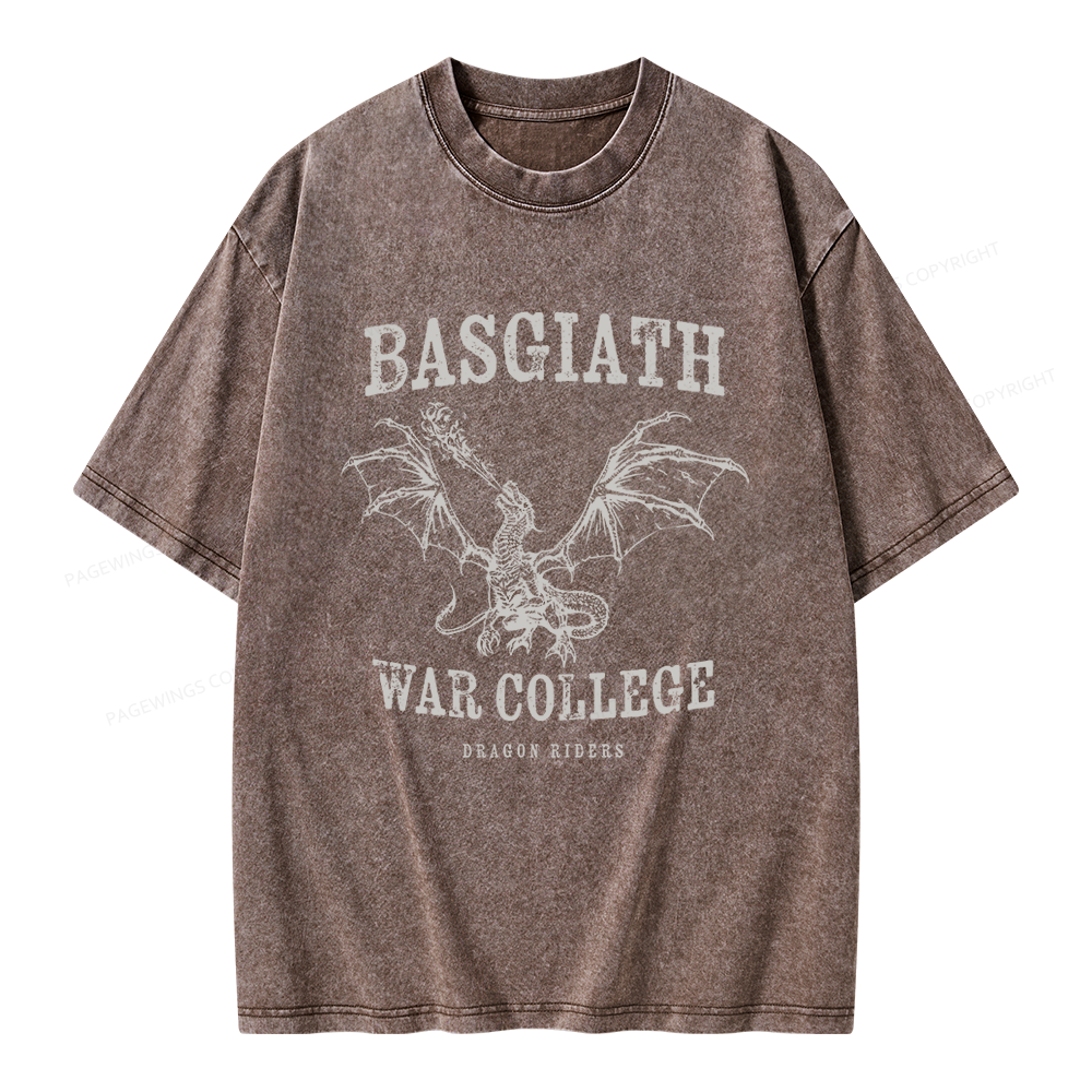 Pagewings Fantasy Books Lover Unisex Washed T-shirt