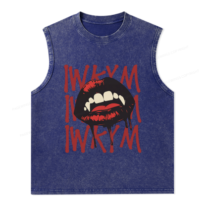 Pagewings Sci-Fi Novel Lover Unisex Washed Tank Top