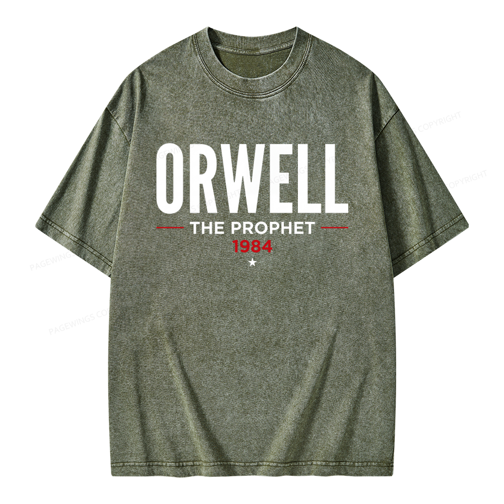 Pagewings The Prophet Unisex Washed T-shirt