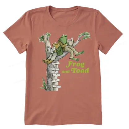 Pagewings Frog and Toad Old Book Unisex Classic T-shirt