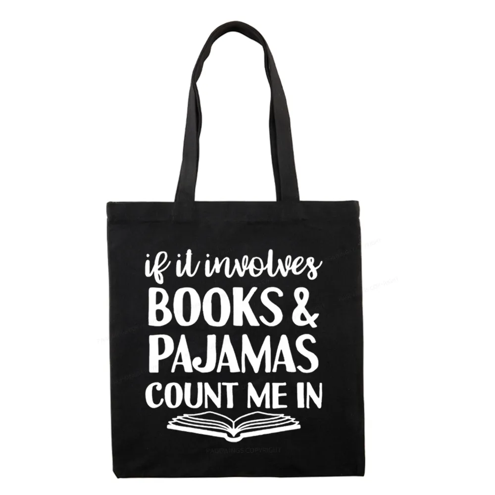 Pagewings Books And Pajamas Tote Bag