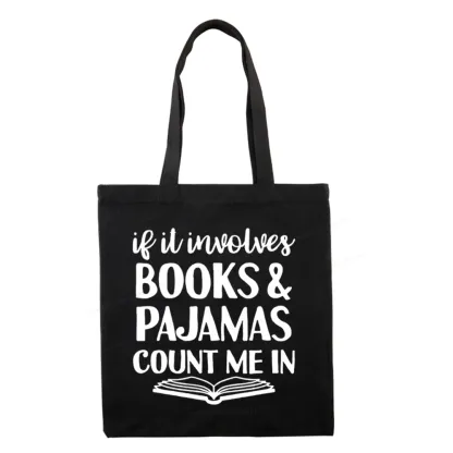 Pagewings Books And Pajamas Tote Bag