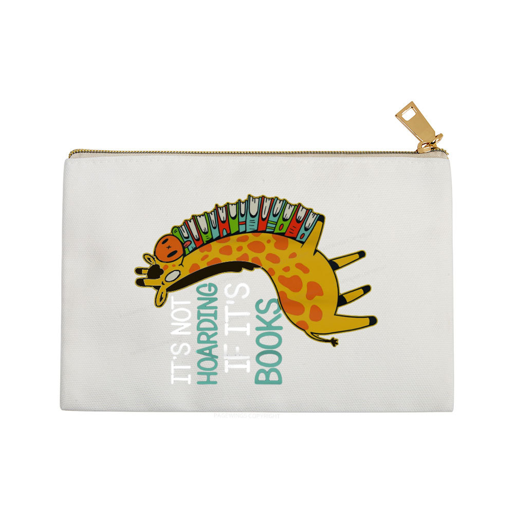 Pagewings It's Not Hoarding If It's Books Pouch