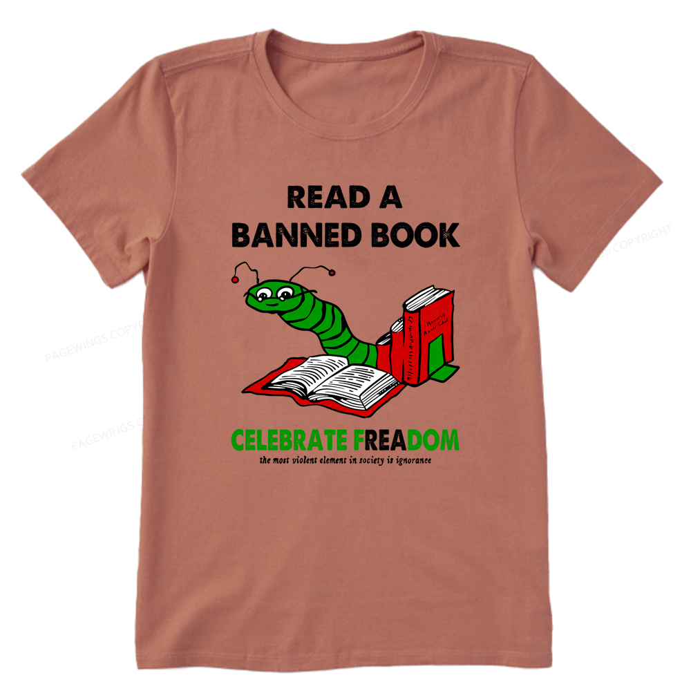 Pagewings Read A Banned Book Unisex Classic T-shirt