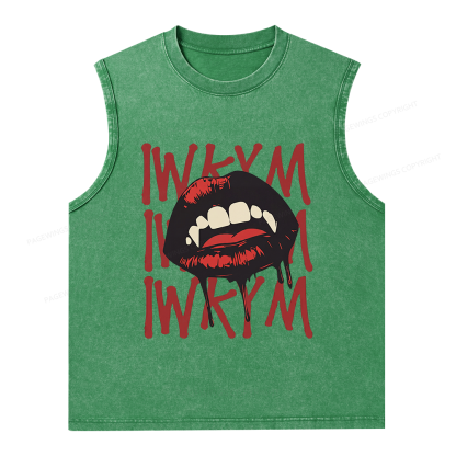 Pagewings Sci-Fi Novel Lover Unisex Washed Tank Top