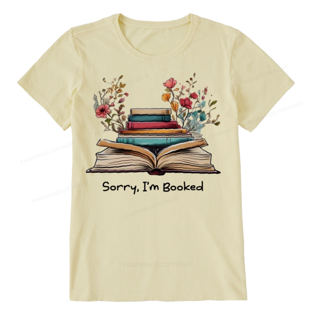 Pagewings Sorry I'm Booked Unisex Classic T-shirt