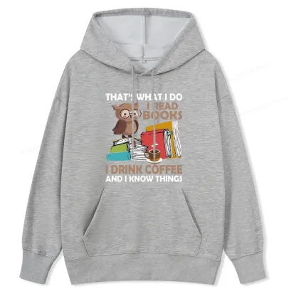 Pagewings That's What I Do I Read Books Unisex Classic Hoodie