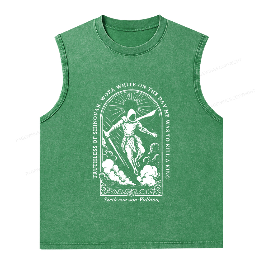 Pagewings Truthless of Shinovar Unisex Washed Tank Top