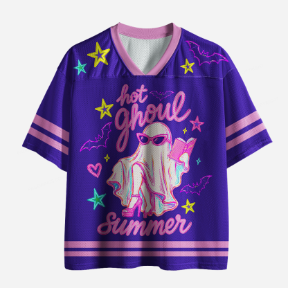 Pagewings Hot Ghoul Summer Unisex Mesh Jersey