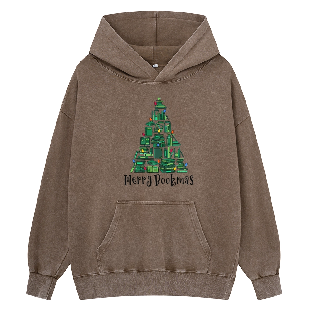 Pagewings Christmas Party Tee Unisex Washed Hoodie