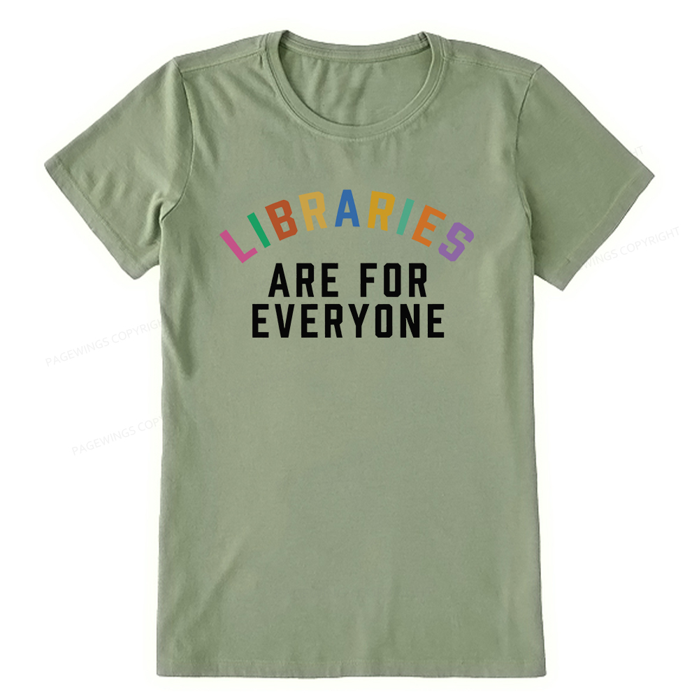 Pagewings Libraries Are For Everyone Unisex Classic T-shirt