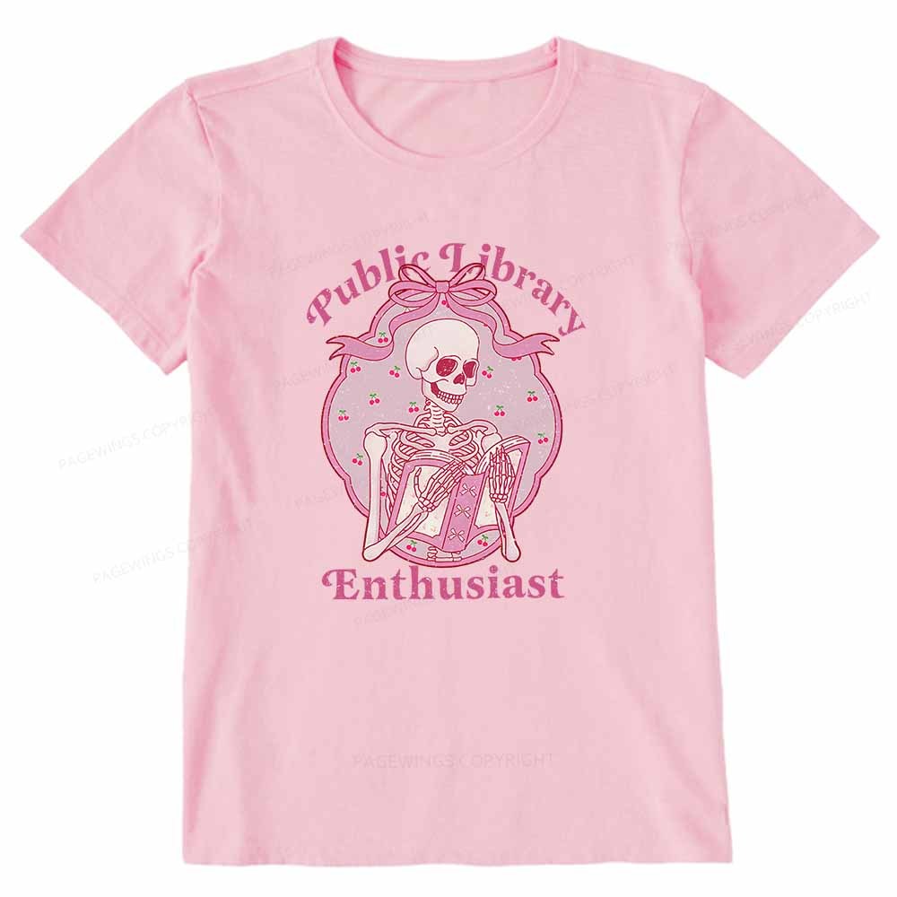 Pagewings Public Library Enthusiast Unisex Classic T-shirt