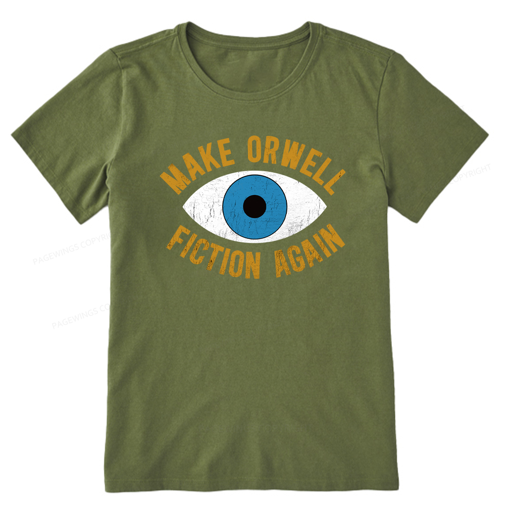 Pagewings Make Orwell Fiction Again Unisex Classic T-shirt