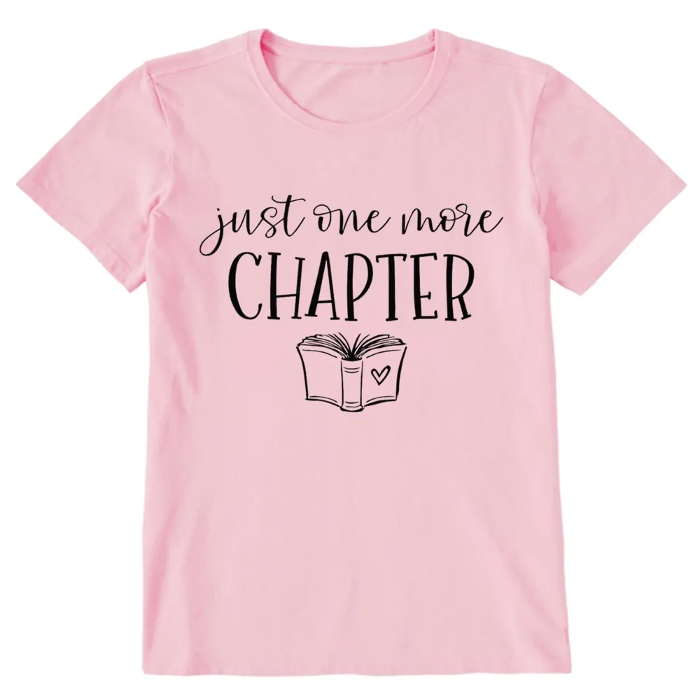 Pagewings Just One More Chapter Reading Book Unisex Classic T-shirt
