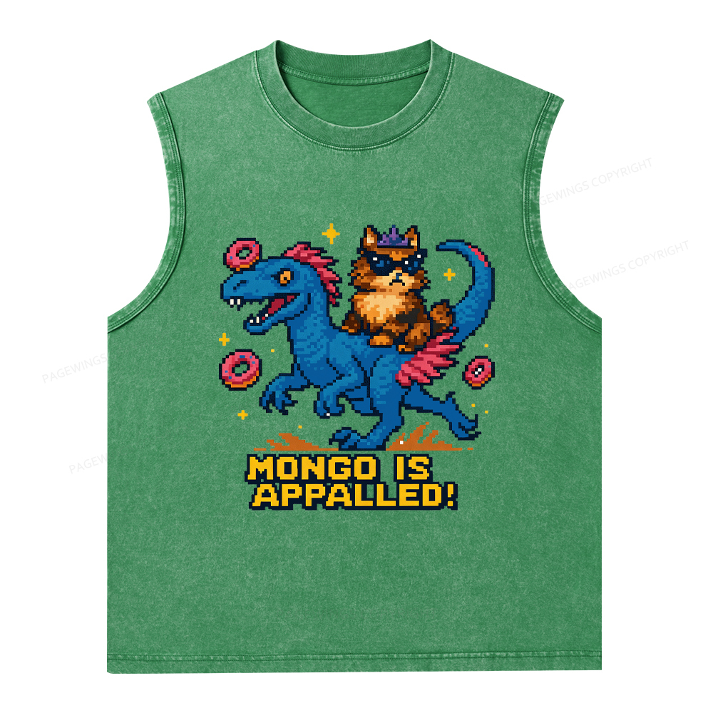 Pagewings Mongo Is Appalled Washed Tank Top