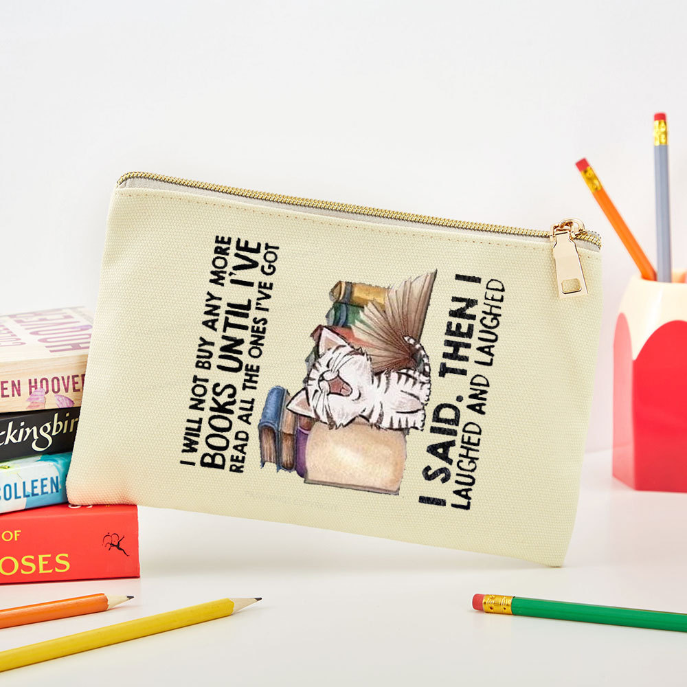 Pagewings I Will Not Buy Any More Books Pouch