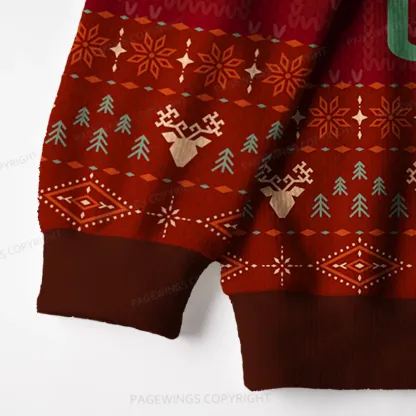 Pagewings Feral Aunts Book Club Unisex Ugly Knit Sweatshirt