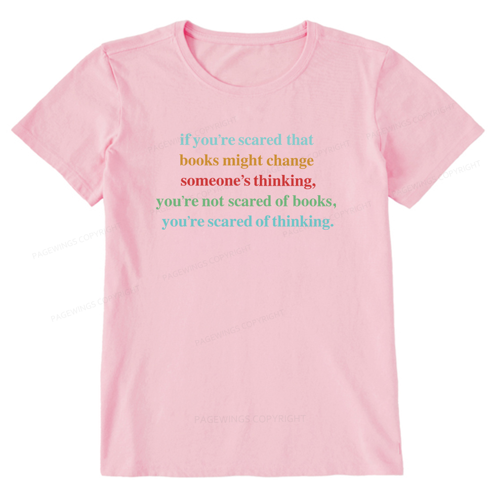 Pagewings Censorship Social Justice Shirt Booktrovert Unisex Classic T-shirt