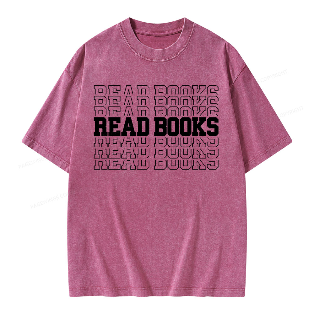 Pagewings Week and Library Unisex Washed T-shirt