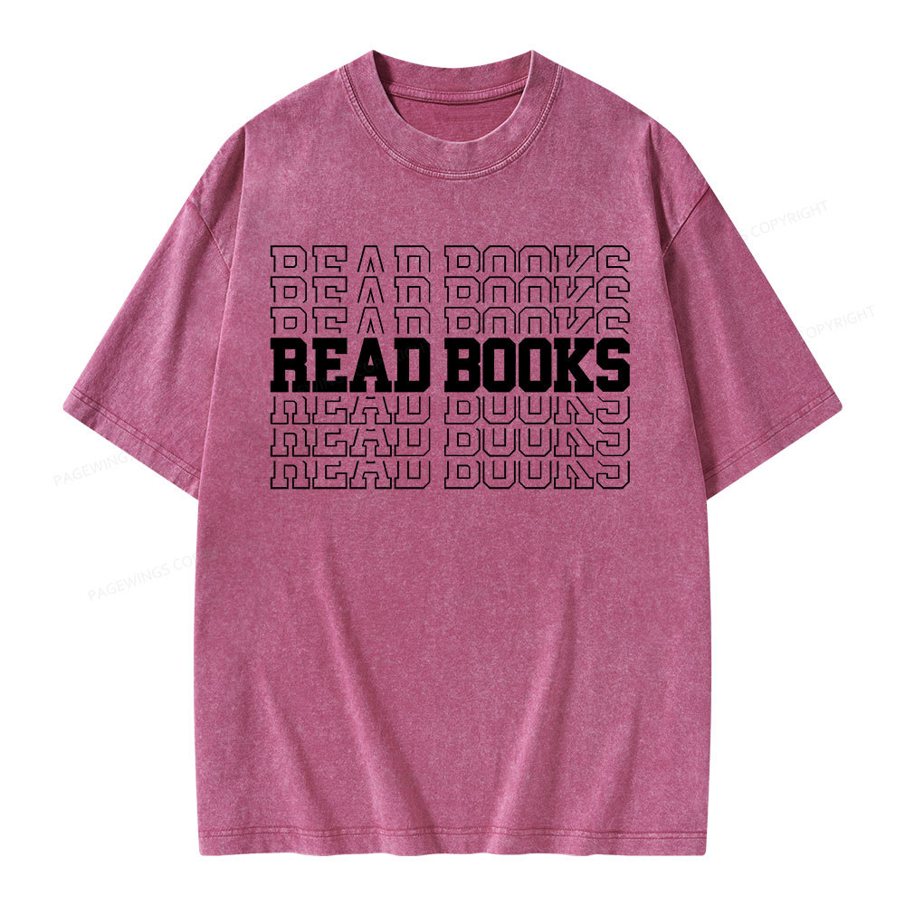 Pagewings Week and Library Unisex Washed T-shirt