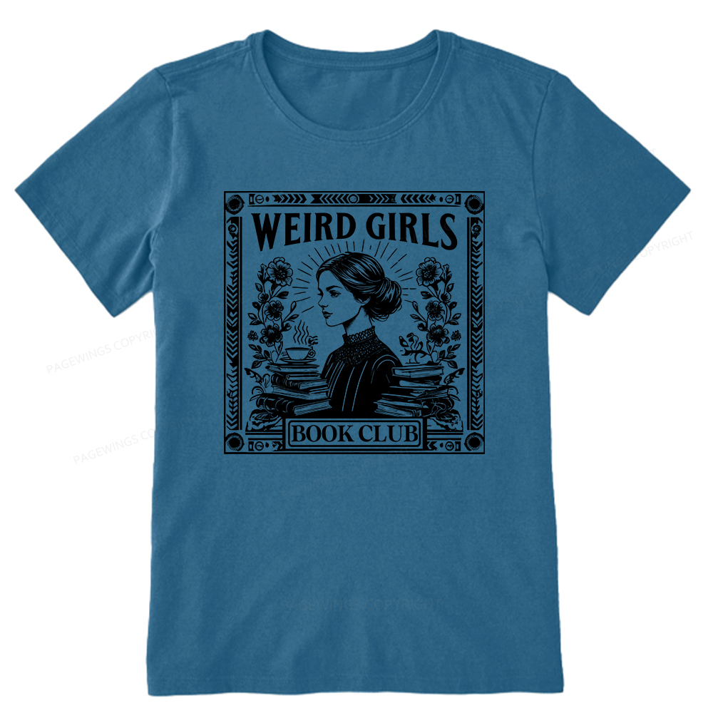 Pagewings Weird Girls Book Club Unisex Classic T-shirt