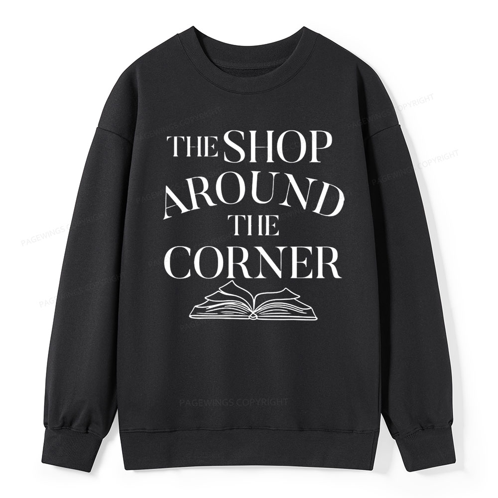 Pagewings The Shop Around The Corner Bookworm  Unisex Classic Sweatshirt