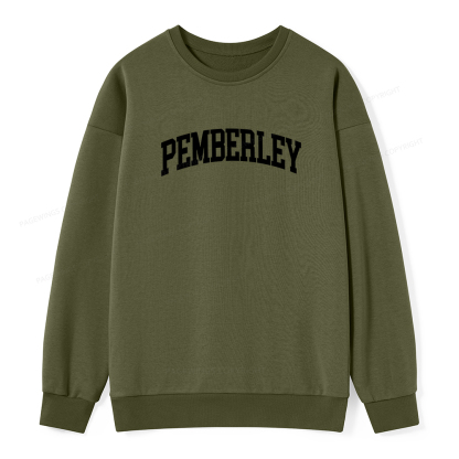 Pagewings Pride and Prejudice Pemberley Bookworm Unisex Classic Sweatshirt