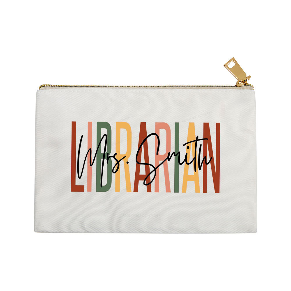 Pagewing Personalized Librarian Pouch