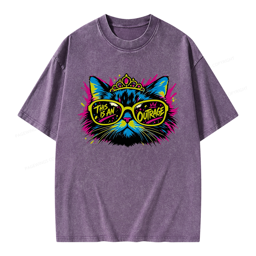 Pagewings Sci Fi Bookish Unisex Washed T-shirt