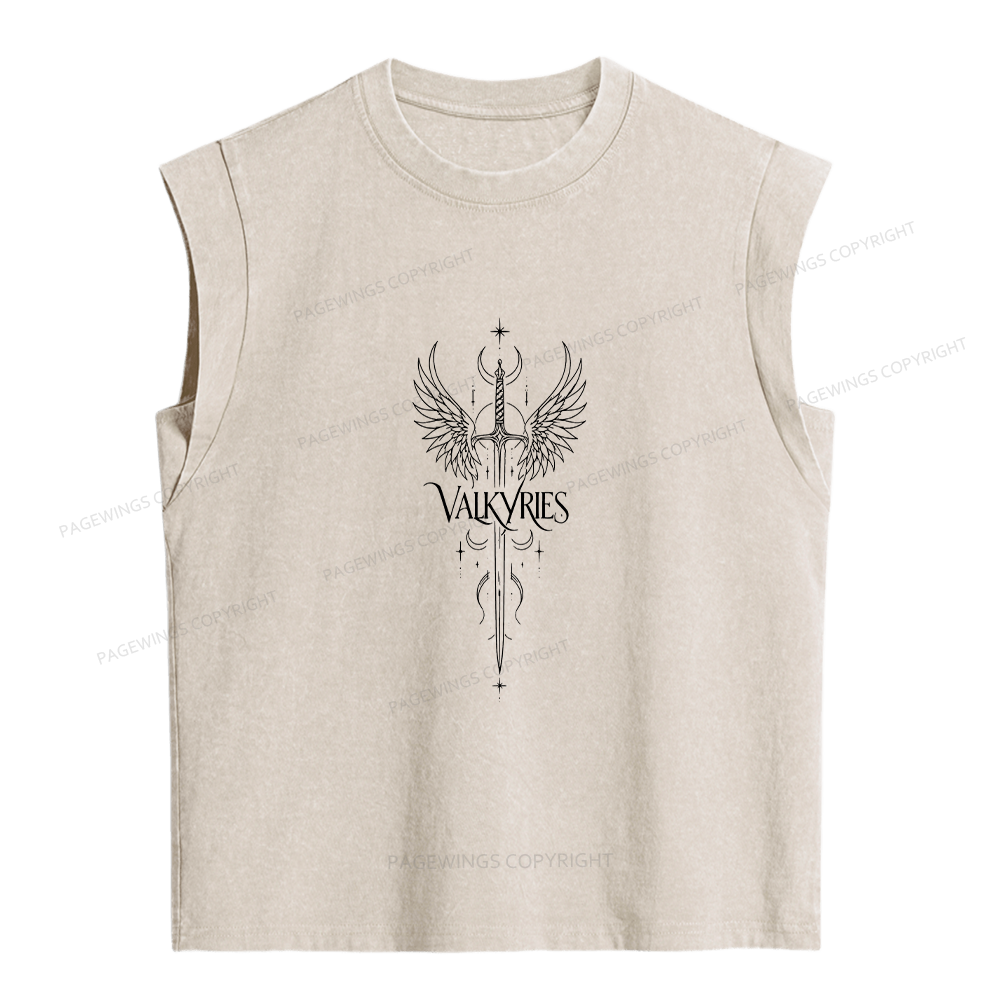 Pagewings Romantasy Readers Women's Washed Tank Top