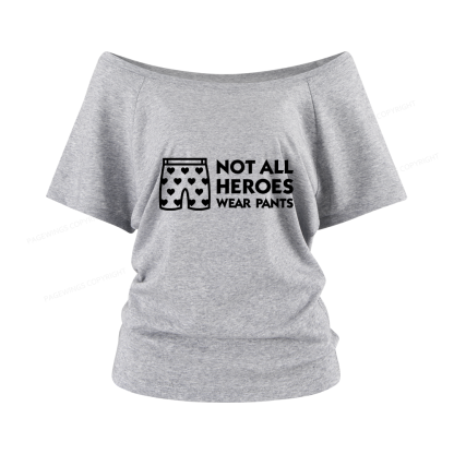 Pagewings Sci-Fi Book Lover Women Off Shoulder T-shirts