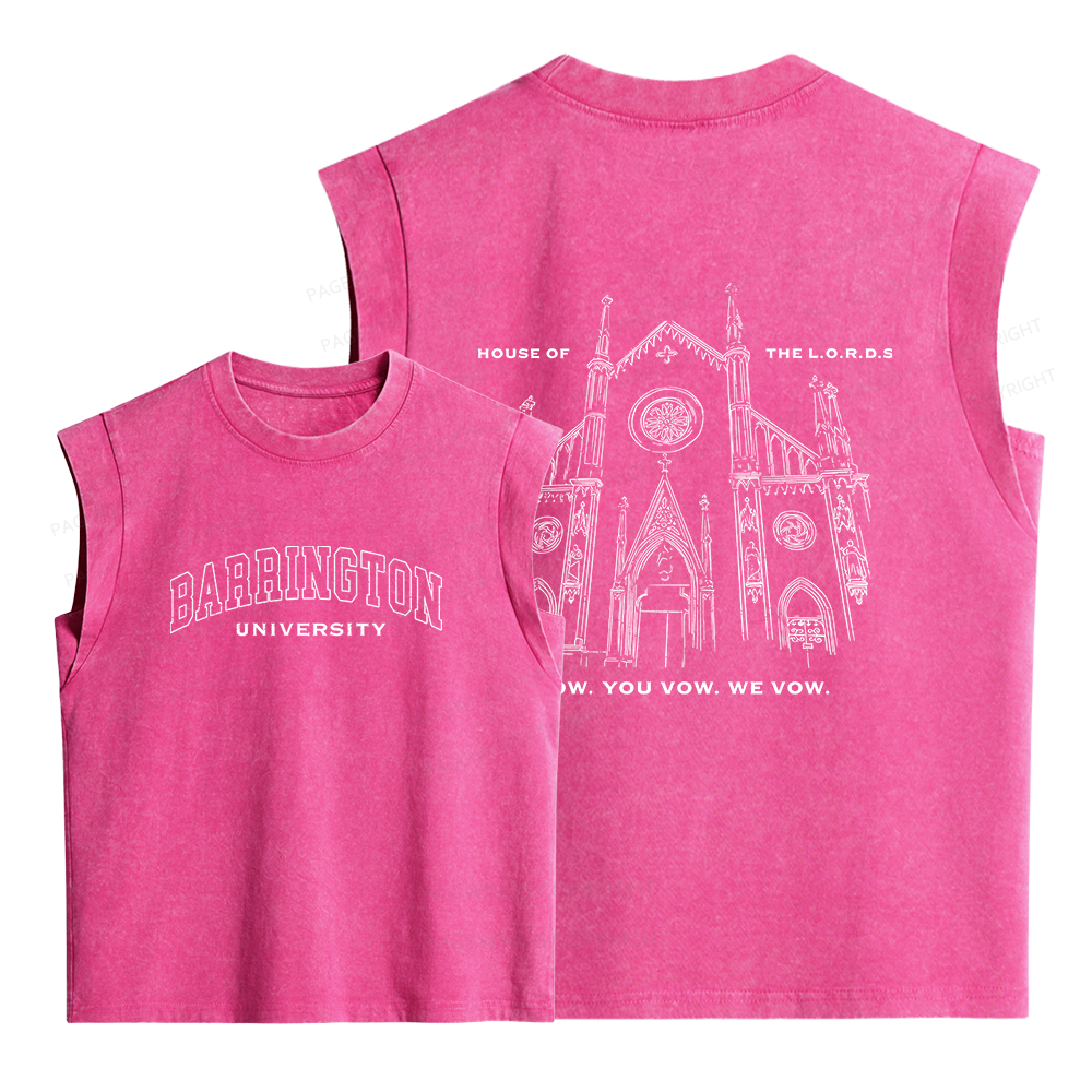 Pagewings Dark Romance Lover Women's Washed Tank Top