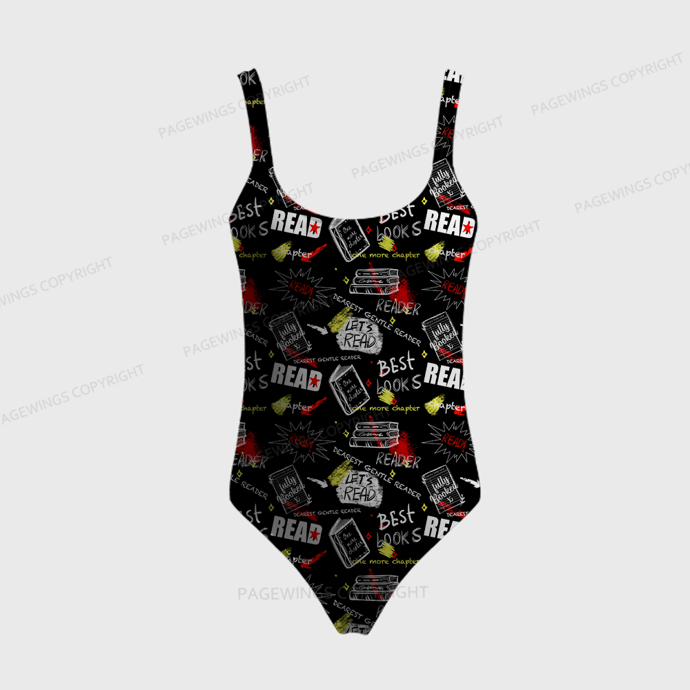 Pagewings Best Books One-Piece Swimsuit 