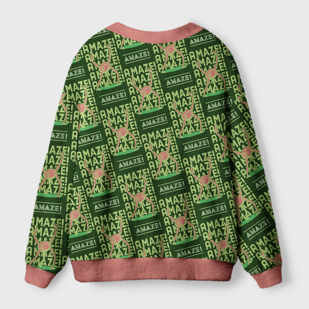 Pagewings Science Fiction Lover Light Knit Unisex Cardigan Sweaters
