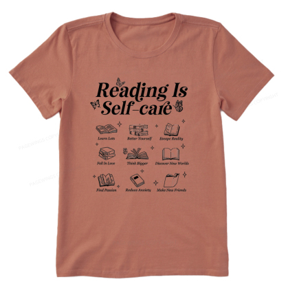 Pagewings Reading Is Self Care Unisex Classic T-shirt
