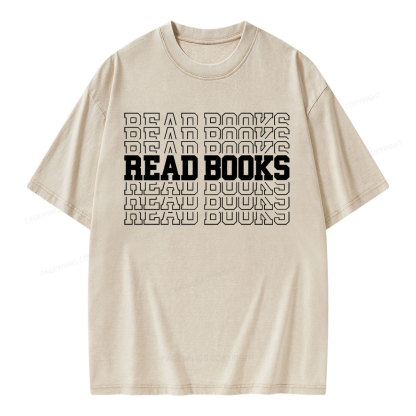 Pagewings Week and Library Unisex Washed T-shirt