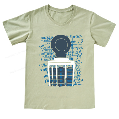 Pagewings Books Library V-neck T-shirt