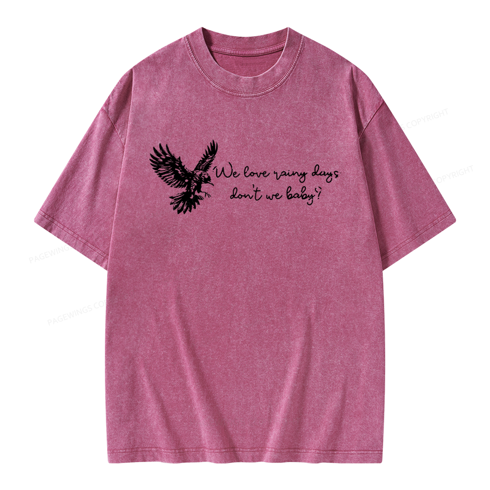 Pagewings Romance Book Nerd Unisex Washed T-shirt