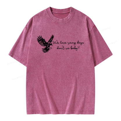 Pagewings Romance Book Nerd Unisex Washed T-shirt