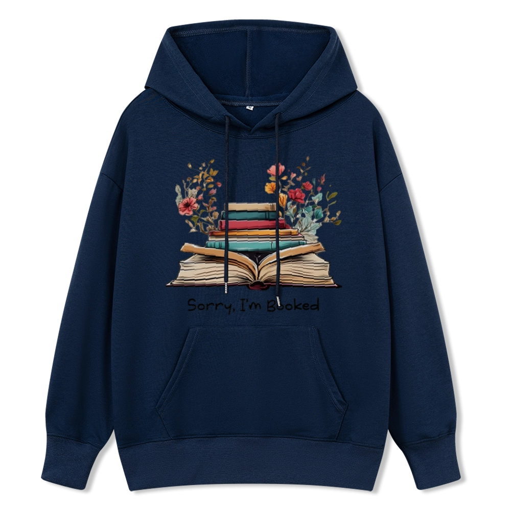 Pagewings Sorry I'm Booked Unisex Classic Hoodie
