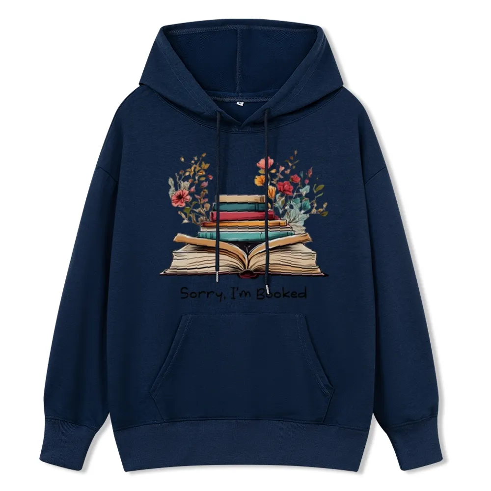 Pagewings Sorry I'm Booked Unisex Classic Hoodie