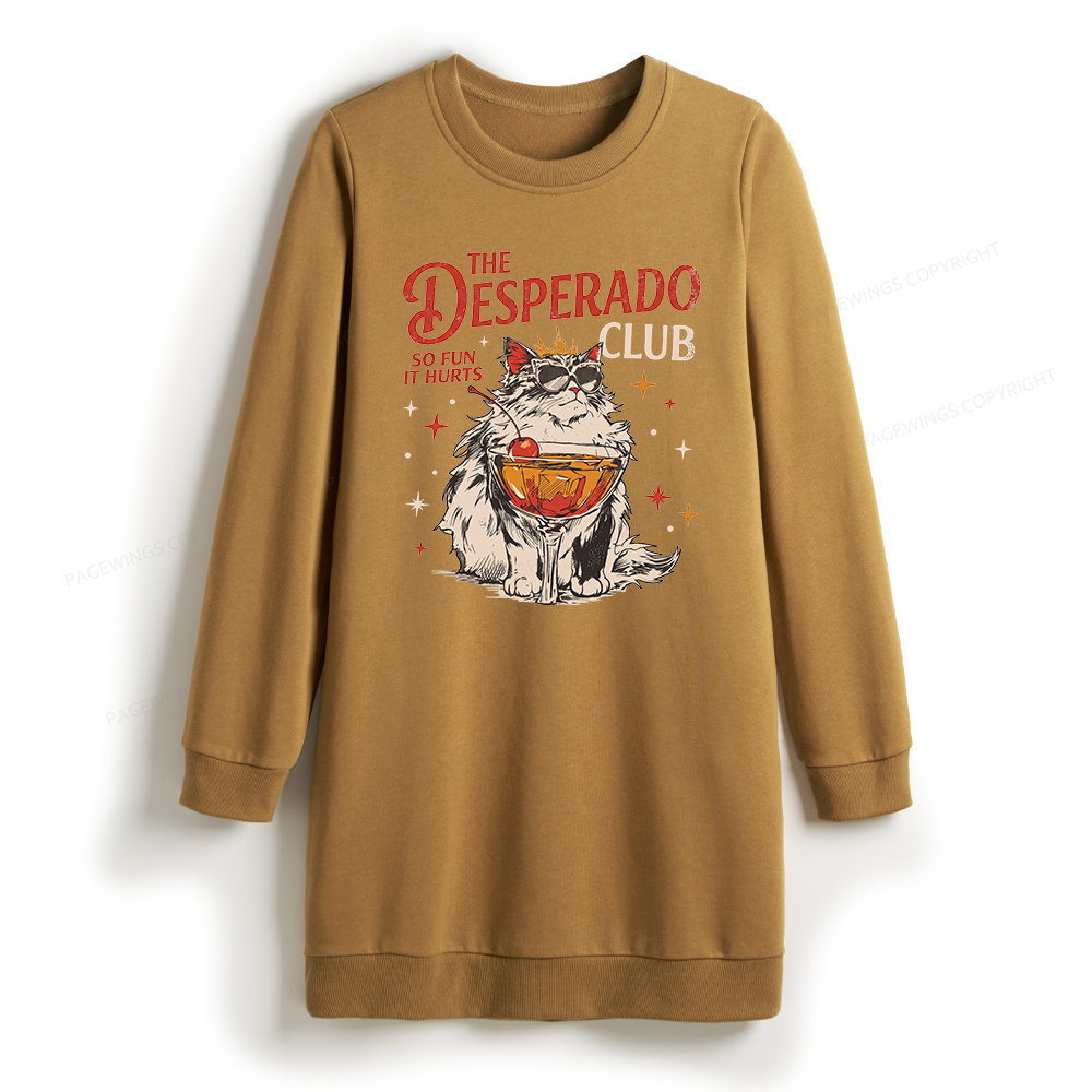 Pagewings Desperado Club Sweatshirt Dress