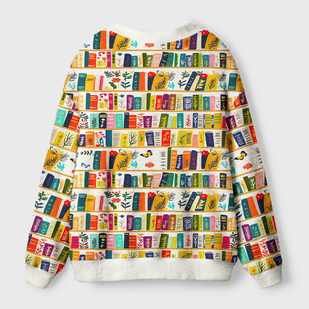 Pagewings Bookish Vibe Light Knit Unisex Cardigan Sweaters