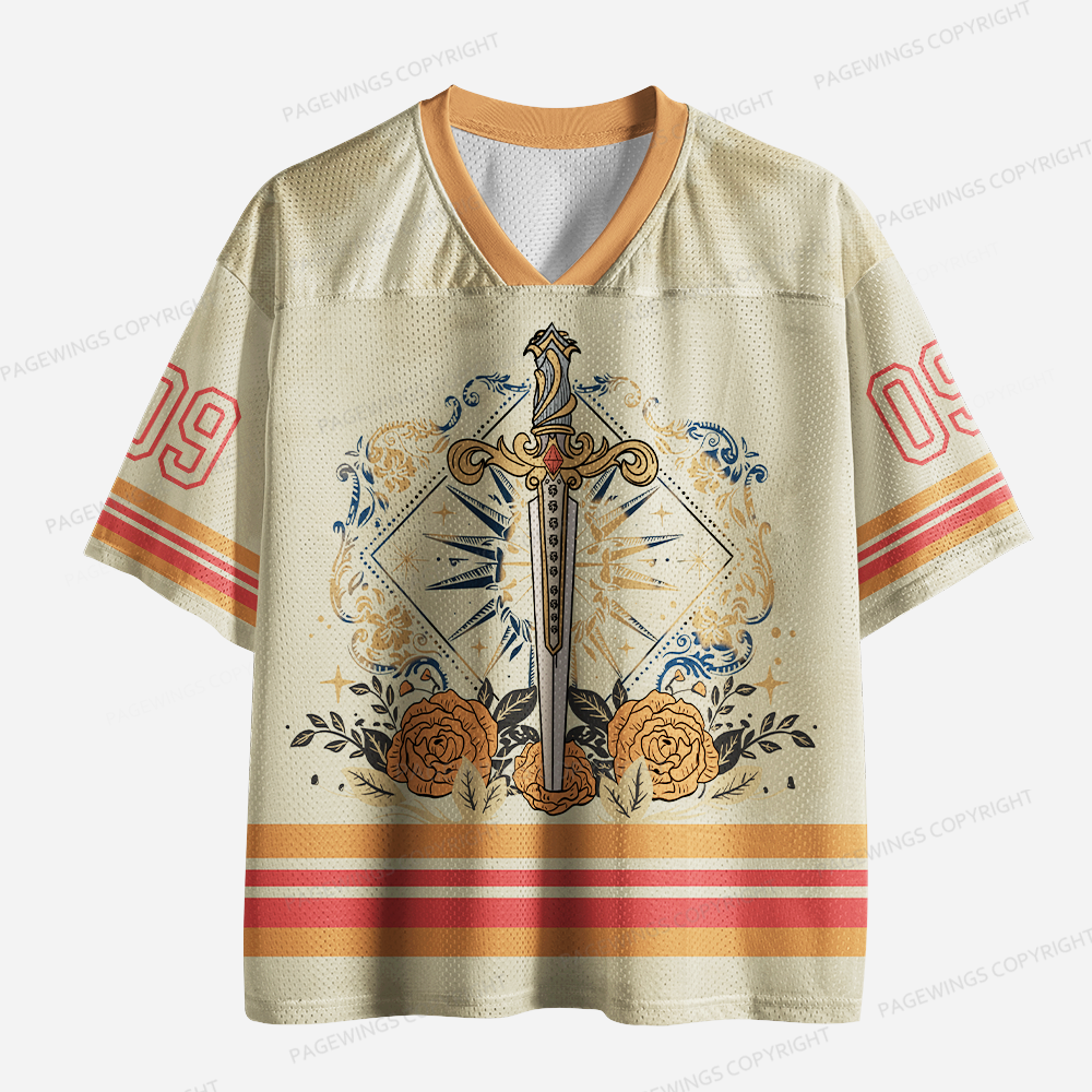Pagewings You Do Not Fear Falter Yield Unisex Mesh Jersey