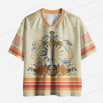 Pagewings You Do Not Fear Falter Yield Unisex Mesh Jersey
