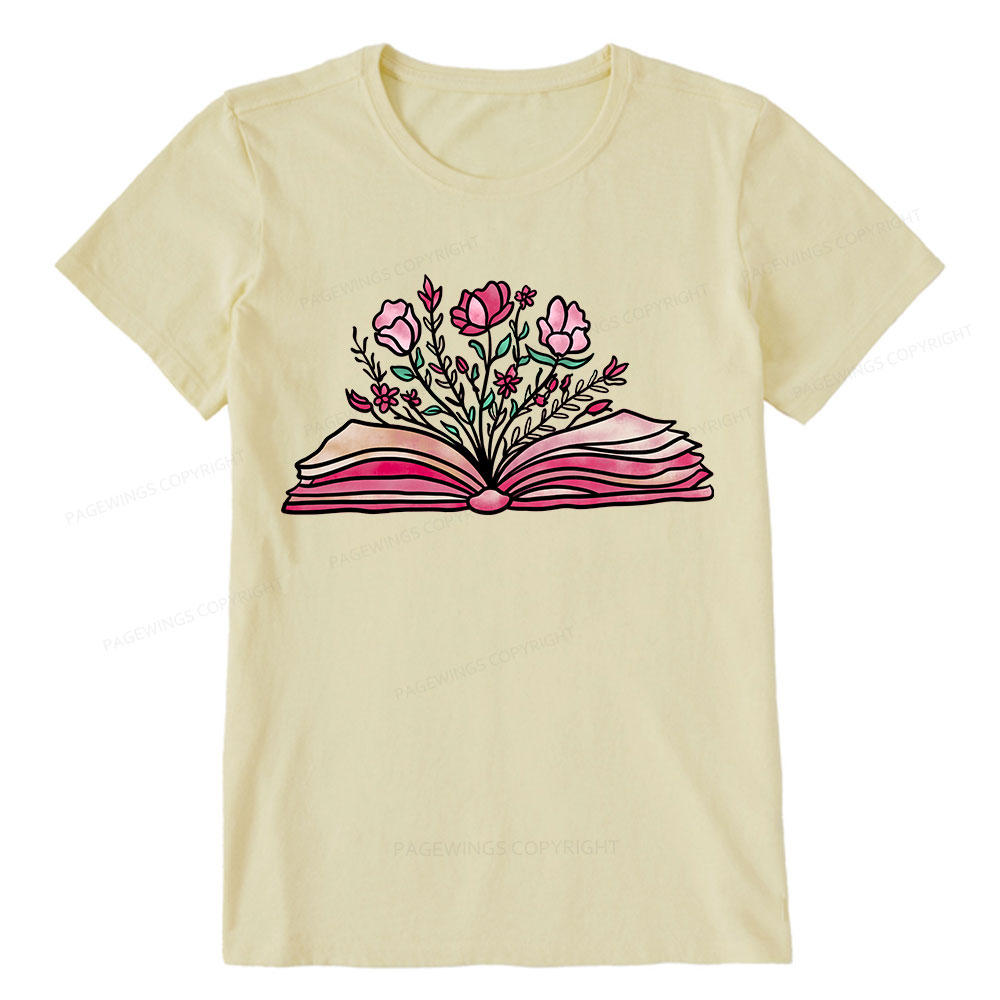 Pagewings Booktrovert Definition Funny Book Lover Png Unisex Classic T-shirt