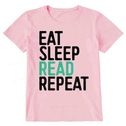 Pagewings Eat Sleep Read Repeat Unisex Classic T-shirt