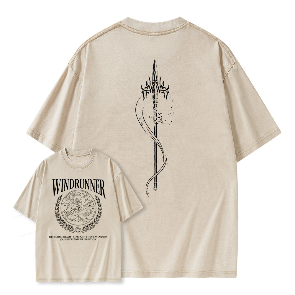 Pagewings Windrunner Unisex Washed T-shirt
