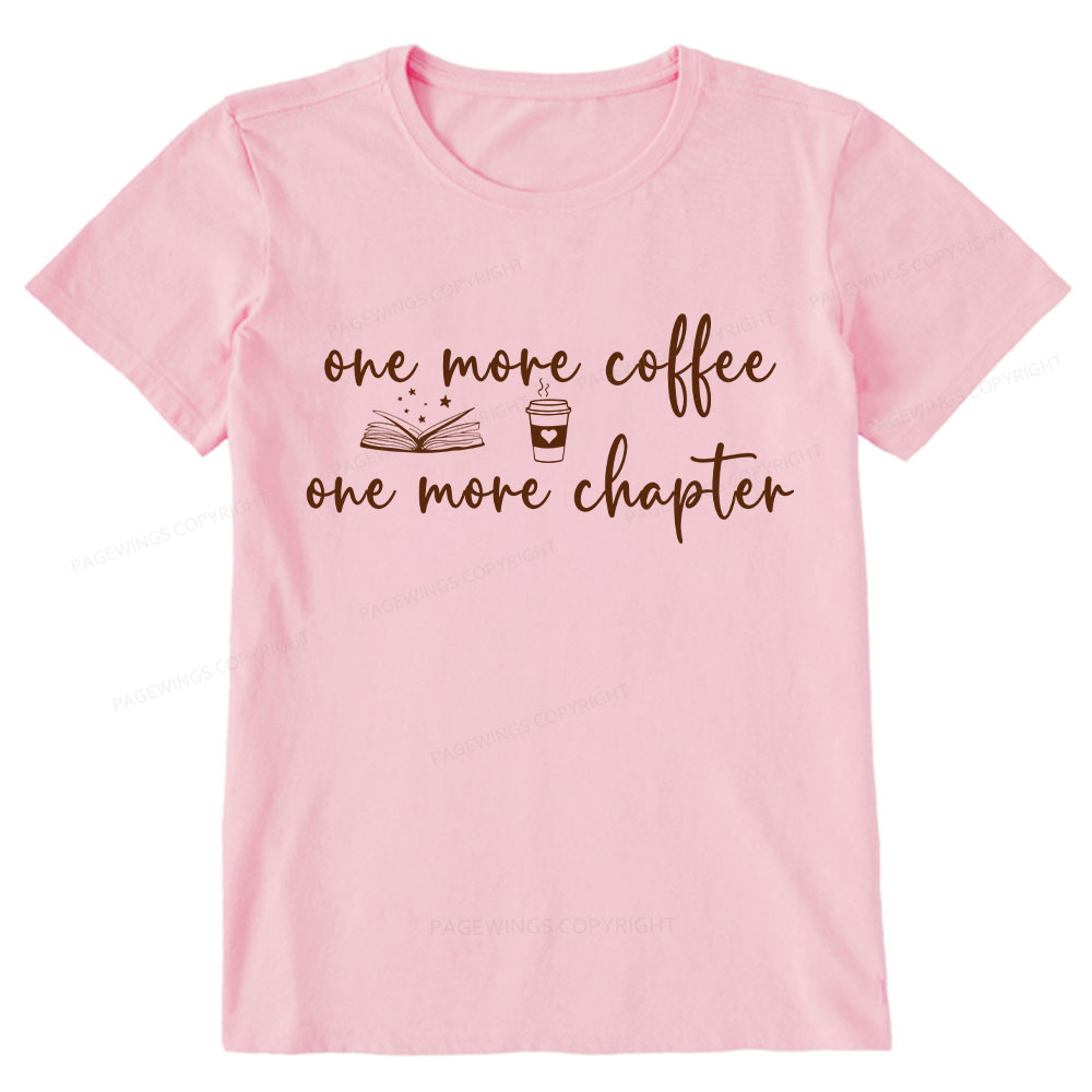 Pagewing Just One More Coffee and Books Unisex Classic T-shirt
