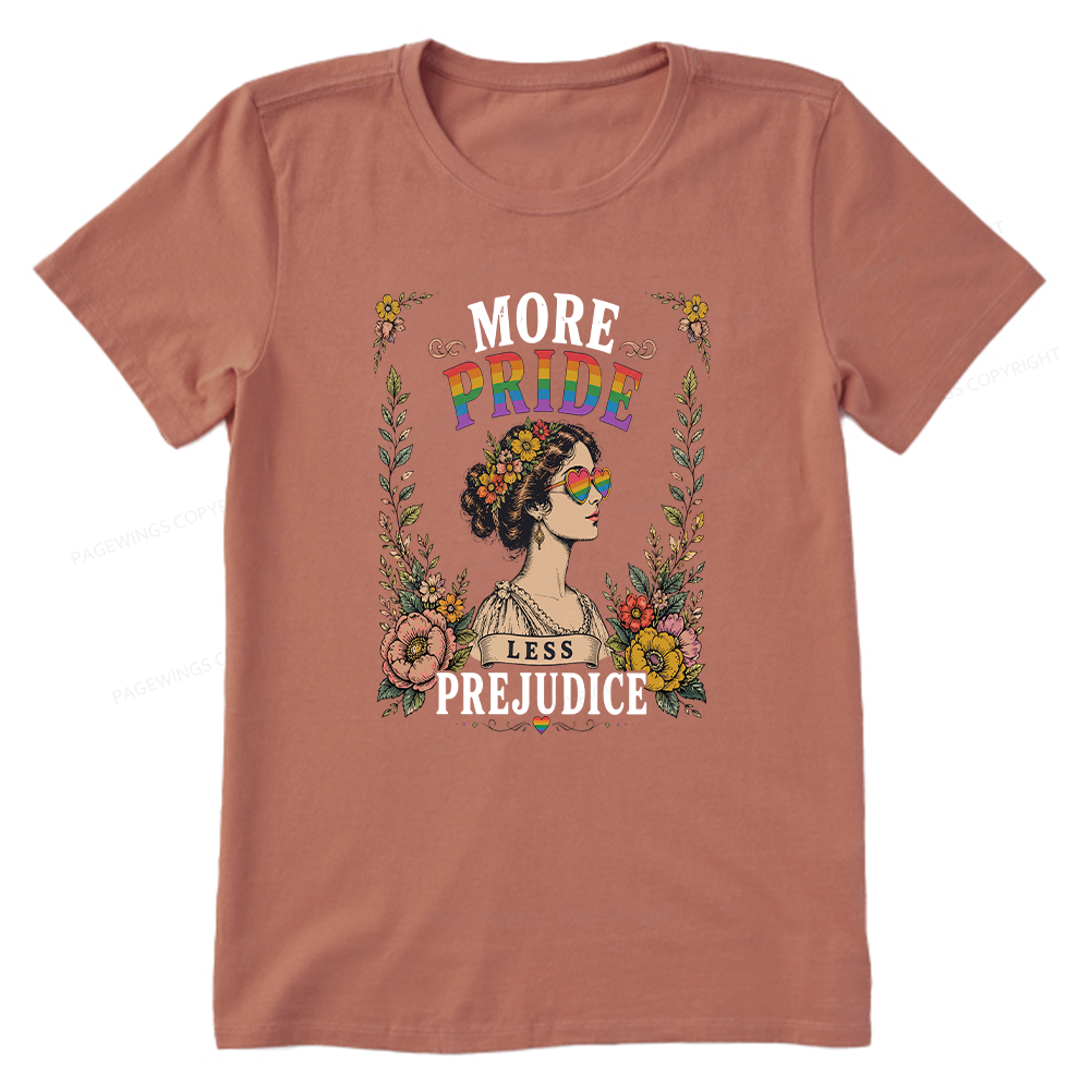 Pagewings More Pride Less Prejudice Unisex Classic T-shirt